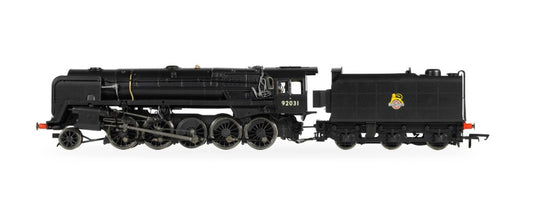 HORNBY R30486 BR (Early) - Class 9F - 92031 (DCC Ready - 21 Pin) Era 4 - 1948 - 1956