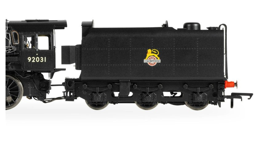 HORNBY R30486 BR (Early) - Class 9F - 92031 (DCC Ready - 21 Pin) Era 4 - 1948 - 1956