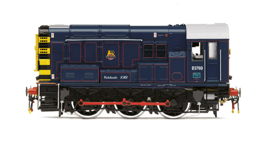 HORNBY R30507 BR - Class 08 - 'Colchester TMD' D3760 Era 8 - Sectorisation (1982 - 1997) DCC Ready - 8 Pin - Chester Model Centre