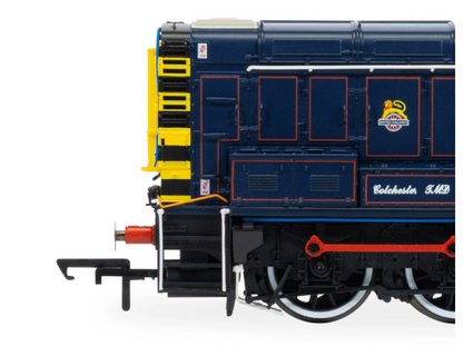 HORNBY R30507 BR - Class 08 - 'Colchester TMD' D3760 Era 8 - Sectorisation (1982 - 1997) DCC Ready - 8 Pin