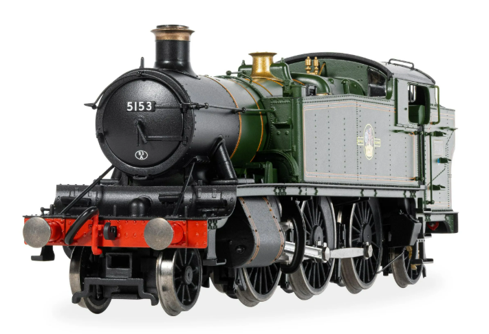 HORNBY R30509 BR (Late) - Class 5101 - Large Prairie Locomotive - 5153 Era 4 - Early BR (1948 - 1956) DCC Ready - 8 Pin