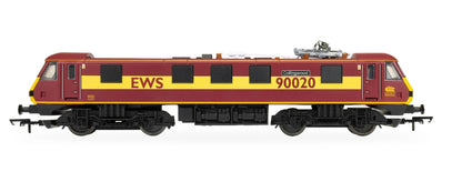 HORNBY R30528 RailRoad: EWS - Class 90 - 'Collingwood 90020' (DC Ready - 21 Pin)