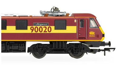 HORNBY R30528 RailRoad: EWS - Class 90 - 'Collingwood 90020' (DC Ready - 21 Pin)