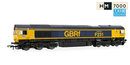 HORNBY R30534TXS RailRoad: GBRf - Class 66 - 66775 'HMS Argyll' (DCC Sound Fitted)