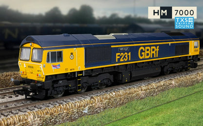 HORNBY R30534TXS RailRoad: GBRf - Class 66 - 66775 'HMS Argyll' (DCC Sound Fitted)