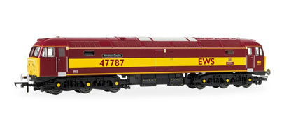 HORNBY R30541 RailRoad: EWS - Class 47 - 'Windsor Castle' 47787 Era 9 - Privatisation - DCC Ready 21 Pin