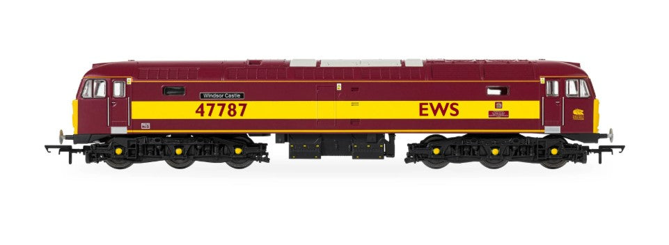 HORNBY R30541 RailRoad: EWS - Class 47 - 'Windsor Castle' 47787 Era 9 - Privatisation - DCC Ready 21 Pin