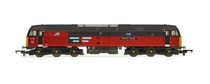HORNBY R30543 RailRoad: RES - Class 47 - 'ATLANTIC COLLEGE' 47749 Era 8 - Sectorisation - DCC Ready 21 Pin