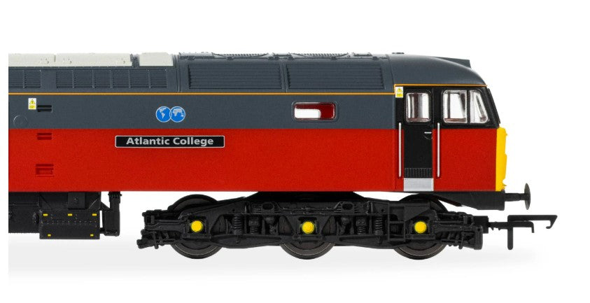 HORNBY R30543 RailRoad: RES - Class 47 - 'ATLANTIC COLLEGE' 47749 Era 8 - Sectorisation - DCC Ready 21 Pin