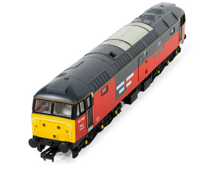 HORNBY R30543 RailRoad: RES - Class 47 - 'ATLANTIC COLLEGE' 47749 Era 8 - Sectorisation - DCC Ready 21 Pin