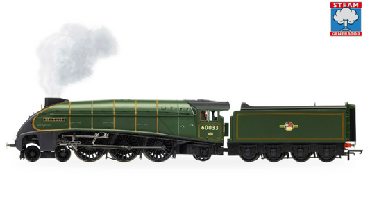 HORNBY R30552SS BR Class A4 4-6-2 'SEAGULL' No.60033 (Steam Generator) HM7000 Fitted DCC and Sound - Chester Model Centre