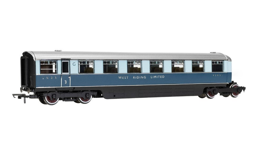 HORNBY R40480 LNER - 'West Riding Limited' - Open Third & Brake Third - Coach pack - Chester Model Centre