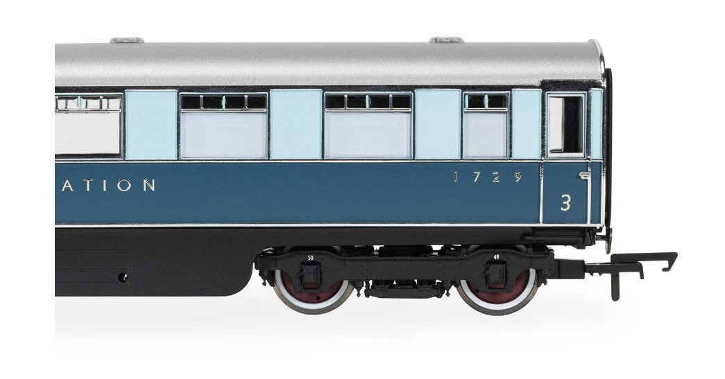 HORNBY R40481 LNER - 'Coronation' Observation Car 1729 (The One:One Collection) - Chester Model Centre