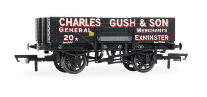 HORNBY R60303 Charles Gush and Son - 5 Plank Wagon - No. 20 Mineral wagons - Chester Model Centre