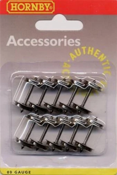 HORNBY R8096 PACK OF 10 DISC WHEELS 12.6mm Dia