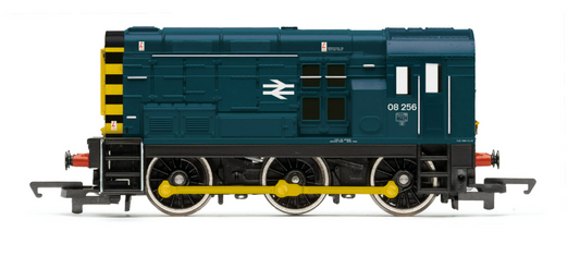 HORNBY R30546 RailRoad: BR - Class 08 - 08256 Era 7 - TOPS (1971 - 1986) DCC Ready - Next 18 - Chester Model Centre