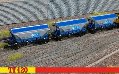 HORNBY TT6049 ECC - CDA Hopper Wagon - Triple Pack - Chester Model Centre