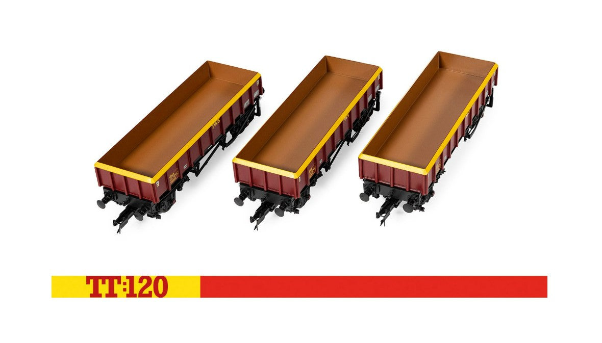 HORNBY TT6051 EWS MHA 'Coalfish' Ballast Wagon - Triple Pack - Chester Model Centre