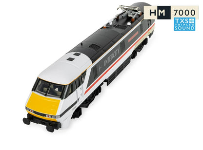 HORNBY Railroad R30527TXS BR Intercity Class 91 'Robert Louis Stevenson' No 90018 (DCC Sound Fitted)