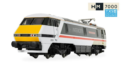 HORNBY Railroad R30527TXS BR Intercity Class 91 'Robert Louis Stevenson' No 90018 (DCC Sound Fitted)