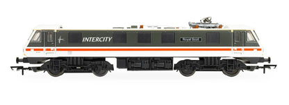 HORNBY R30529 RailRoad: BR - Intercity Class 90 - 'Royal Scot' 90001 DCC Ready - 21 Pin
