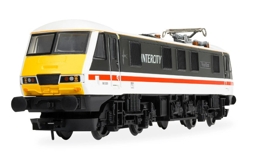 HORNBY R30529 RailRoad: BR - Intercity Class 90 - 'Royal Scot' 90001 DCC Ready - 21 Pin
