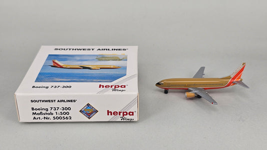 Herpa Wings 500562 Southwest Airlines Boeing 737-300 (1:500) - Chester Model Centre