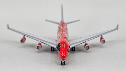 Herpa Wings 1:500 Scale Die-cast Boeing 747-400 Quantas 'Wunala Dreaming' Model Aircraft. Reg No.VH-OJB - Chester Model Centre