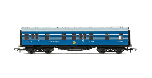 HORNBY R40054A LMS, Stanier D1912 Coronation Scot 50' RK Coach with Lights, No.30089 - Era 3, Grouping (The Big Four 1923 - 1947)