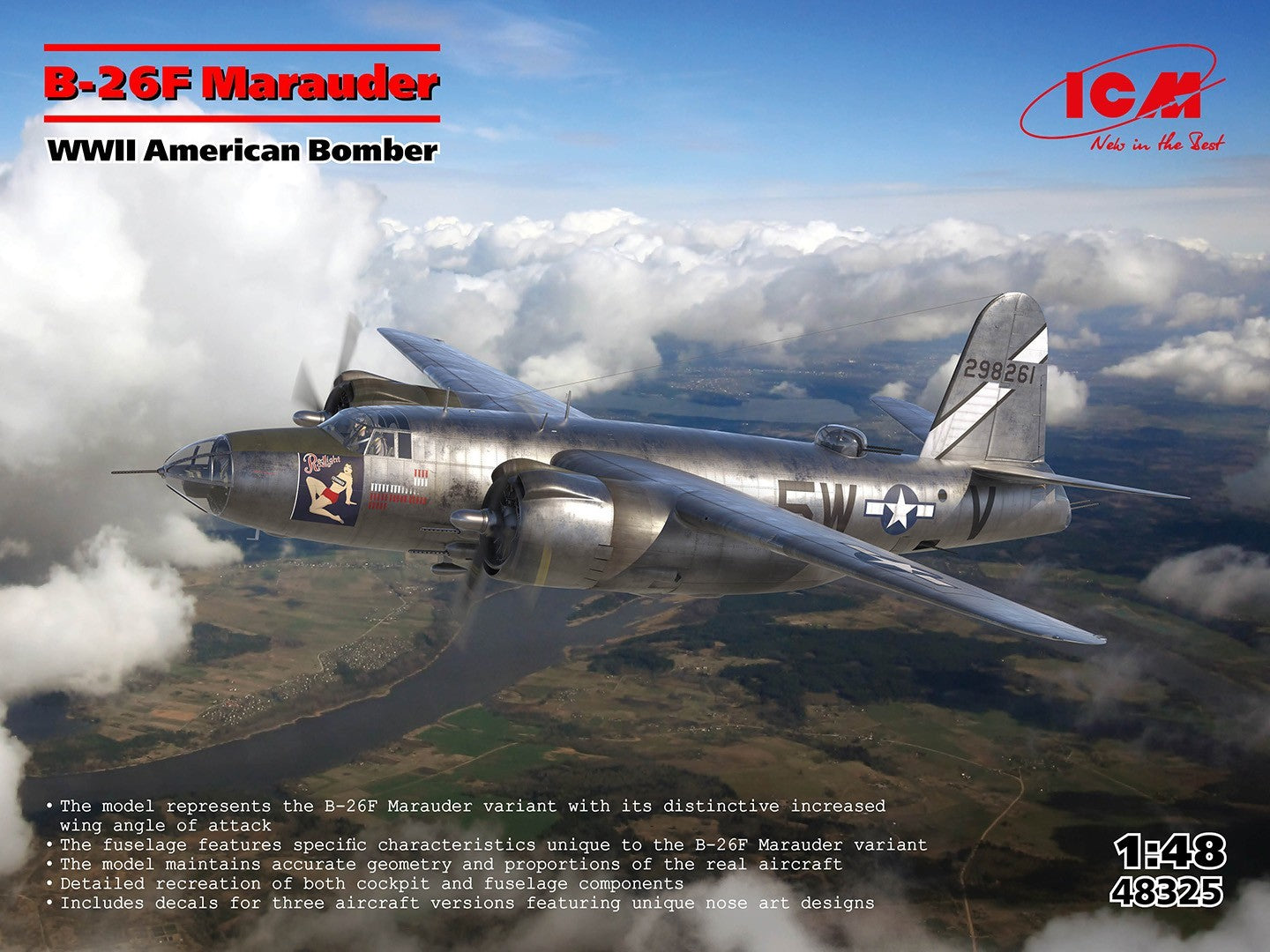 ICM 48325 1:48 B-26F Marauder - Chester Model Centre