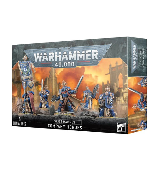 Space Marine Company Heroes Pre-Order Available 14th October - Chester Model Centre