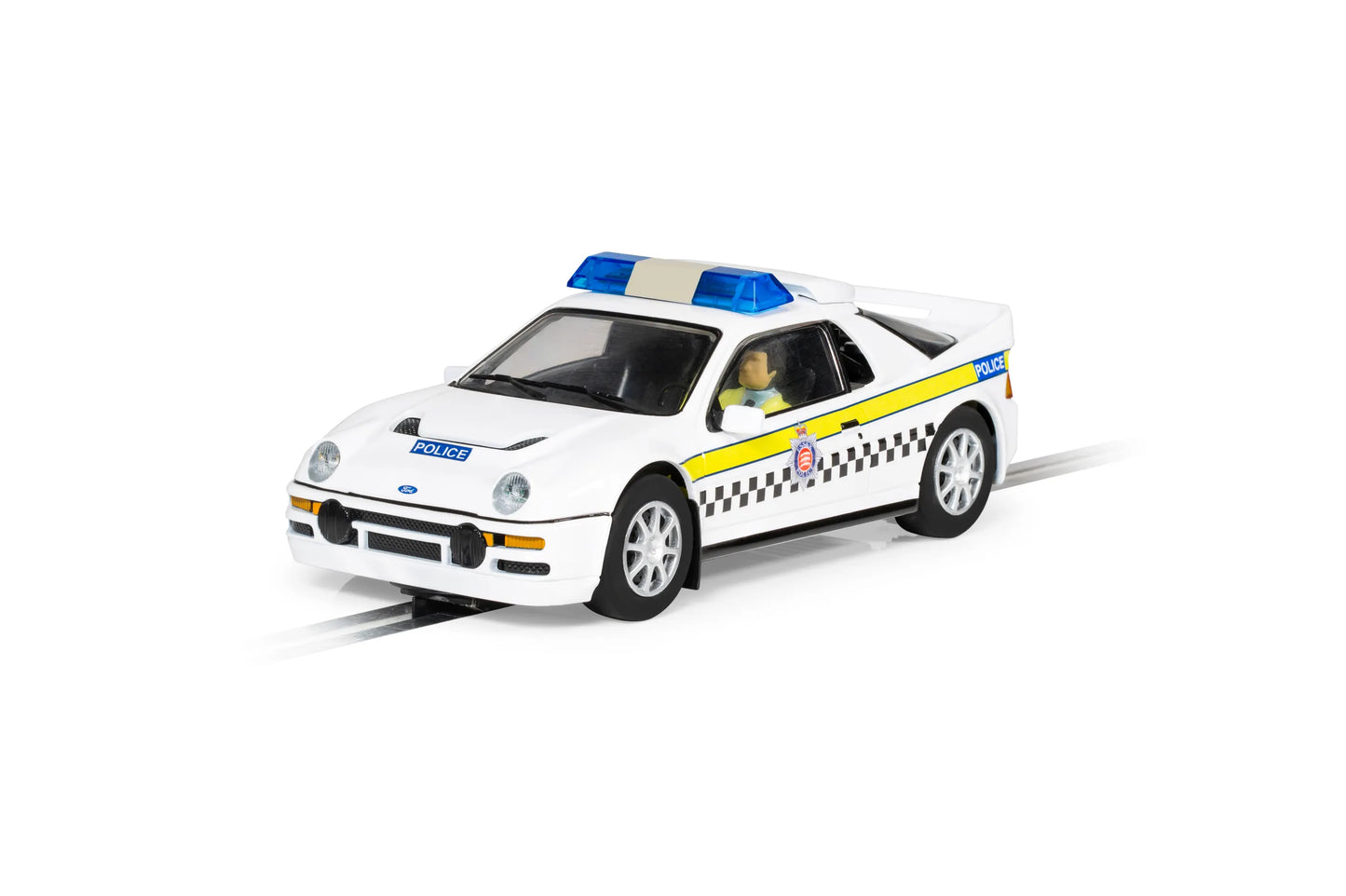 Scalextric C4341 Ford RS200 - Police Edition - Chester Model Centre