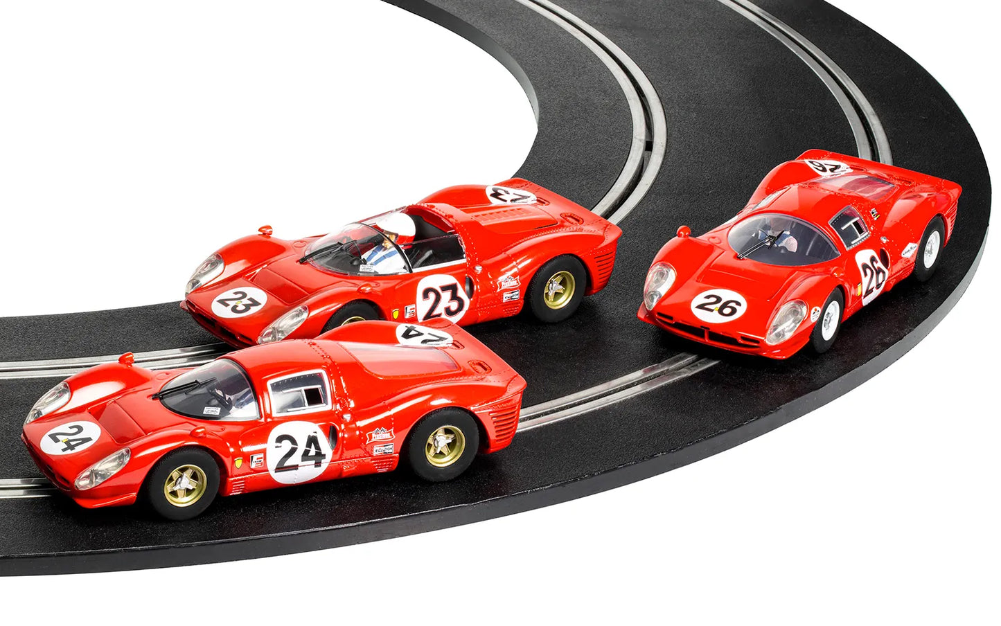 Scalextric C4391A 1967 Daytona 24 Triple Pack - Chester Model Centre