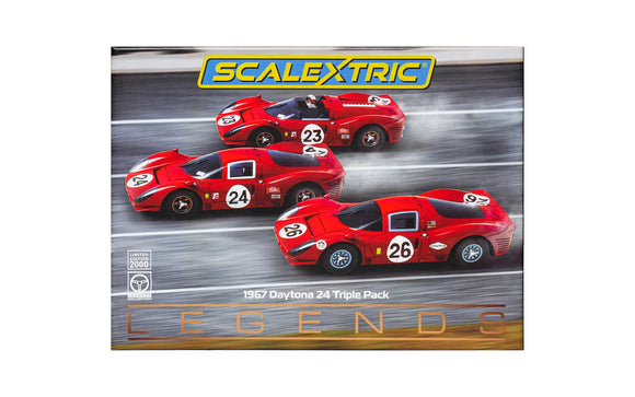 Scalextric C4391A 1967 Daytona 24 Triple Pack - Chester Model Centre