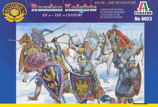 Italeri 1:72 6023 Russian Knights Vintage Box