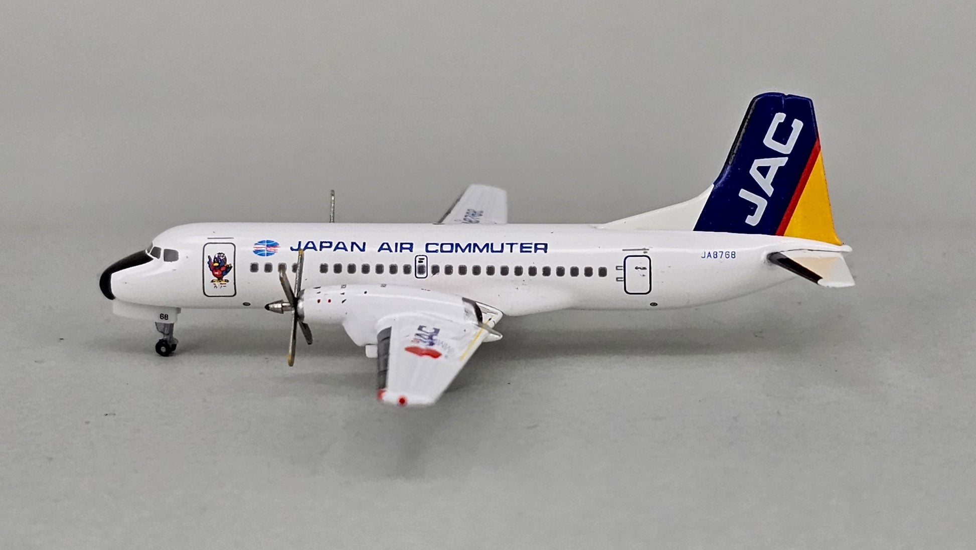 Gemini Jets II 1:400 Scale Die-cast YS-11 Japan Air Commuter Model Aircraft Reg:JA8768 - Chester Model Centre