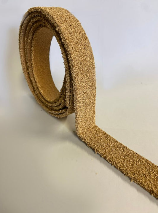JAVIS JB00170BR “N” Gauge Brown Ballast Covered Cork Strip Underlay 2mm X 25mm X2 X1000mm Long
