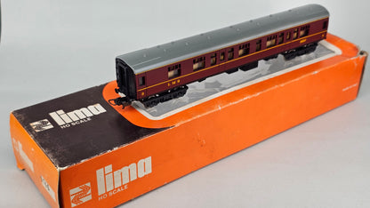 LIMA HO Scale 9146 LMS Mk1 corridor composite coach in crimson (boxed) Running No.2257 (we have two of these) - Chester Model Centre
