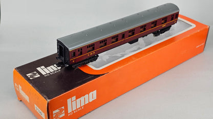 LIMA HO Scale 9146 LMS Mk1 corridor composite coach in crimson (boxed) Running No.2257 (we have two of these) - Chester Model Centre