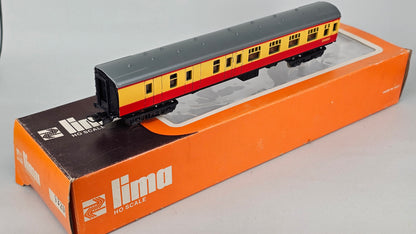 Lima HO Scale 9320 BR Mk1 Brake Second Corridor Coach Crimson/Cream Running No.34100 - Chester Model Centre