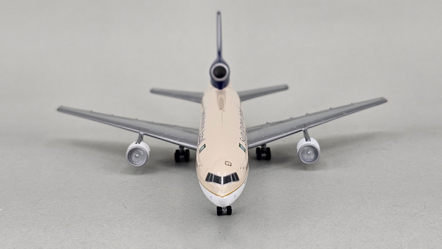 Gemini Jets Limited Edition 1:400 Scale Diecast Lockheed L-1011-385-1-15 'SAUDI ARABIAN' Model Aircraft. Reg No.HZ-AHO - Chester Model Centre