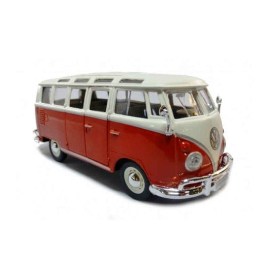 Maisto 1/24 Scale Diecast 31956 Volkswagon Van Samba - Chester Model Centre