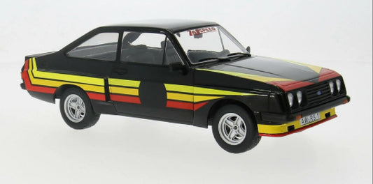 MODELCAR GROUP #MCG18531 - 1:18 Scale FORD ESCORT MKII RS2000 X-Pack Black with Zakspeed Dekor
