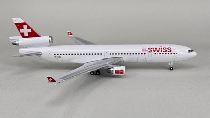Gemini Jets Limited Edition 1:400 Scale Diecast MD-11 'Swiss Air' Model Aircraft. Reg No. HB-IWC. Item Number: GJSWR385 - Chester Model Centre