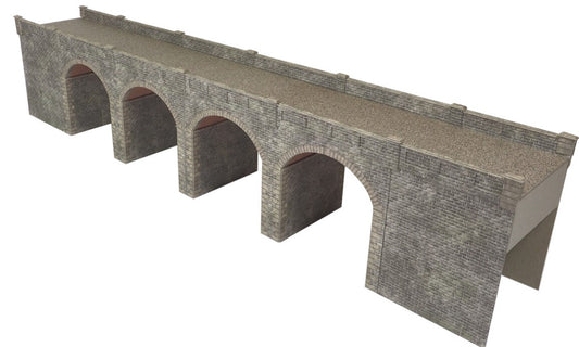 METCALFE OO/HO Scale #PO241 00/H0 Scale Double Track Stone Viaduct