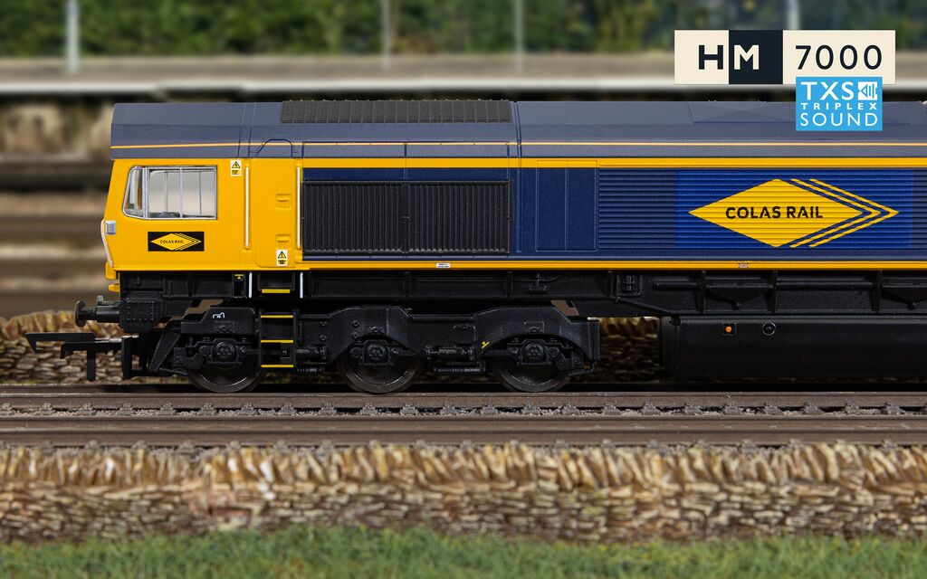 Hornby R30533TXS RailRoad: Colas - Class 66 - 'Louise 66790' - Sound Fitted - Chester Model Centre
