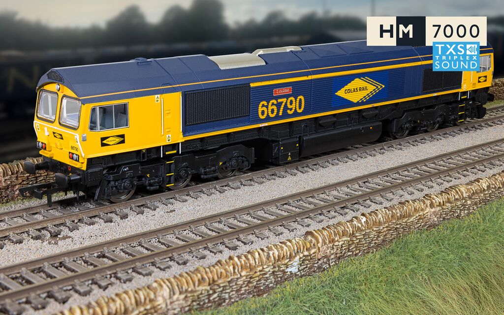Hornby R30533TXS RailRoad: Colas - Class 66 - 'Louise 66790' - Sound Fitted - Chester Model Centre