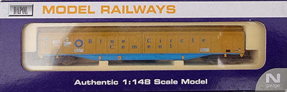 Dapol N GAUGE NB-055B Blue Circle Ferry Wagon 2797613 - Chester Model Centre