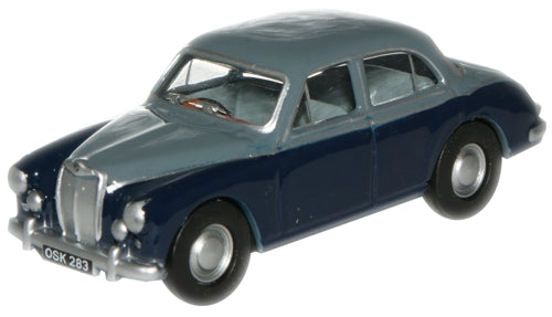 Oxford Diecast Steel Blue/Mineral Blue MGZB - 1:76 Scale - Chester Model Centre