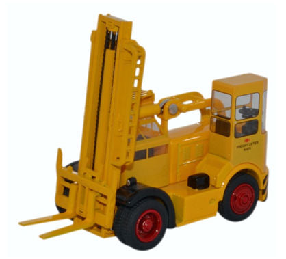 Oxford Diecast Shelvoke & Drewry Freightlifter British Rail yellow - Chester Model Centre